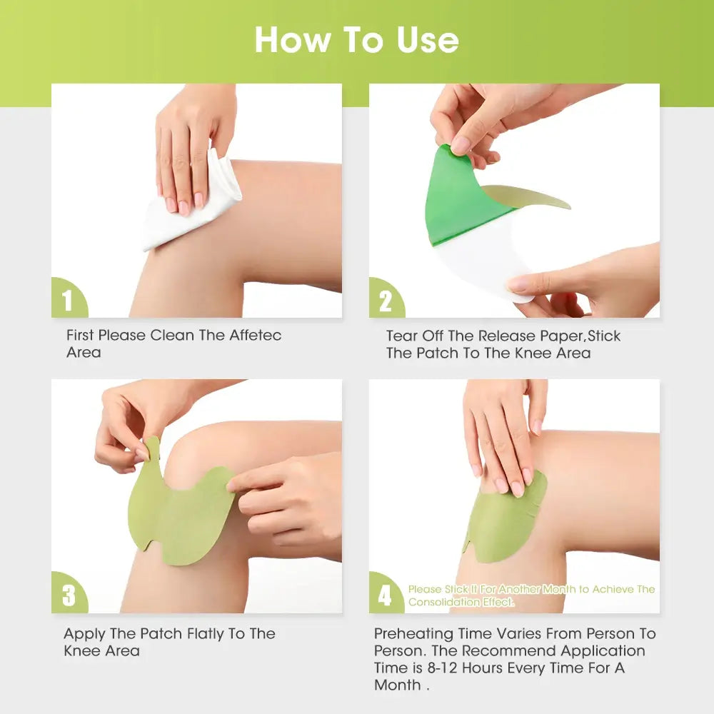 Knee Pain Relief Patches – Herbal Pain Relief Patch for Joint & Muscle Ache