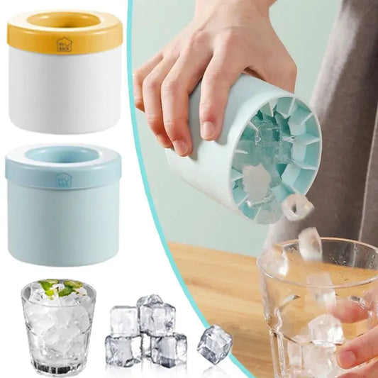 Rosin official™ Silicone Round Ice Bucket & Cube Maker