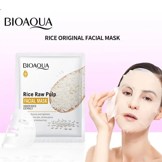 Rosin™ Rice Raw Pulp Sleeping Mask: Brighten & Moisturizer