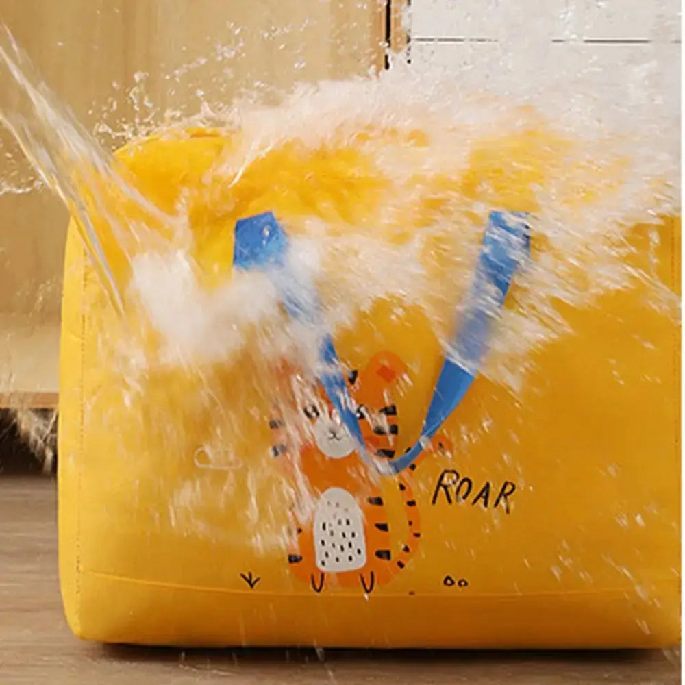 Rosin™Cartoon Kids Quilt Storage Bag: Waterproof Kindergarten Box