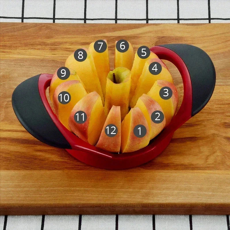 Rosin Official™ Stainless Steel 2-in-1 Watermelon & Fruit Slicer | Creative Circular Fruit Slitter & Apple Cutter
