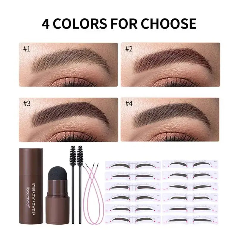 Rosin official™ Eyebrow Stamp Stencil Kit | Waterproof Hairline Contour