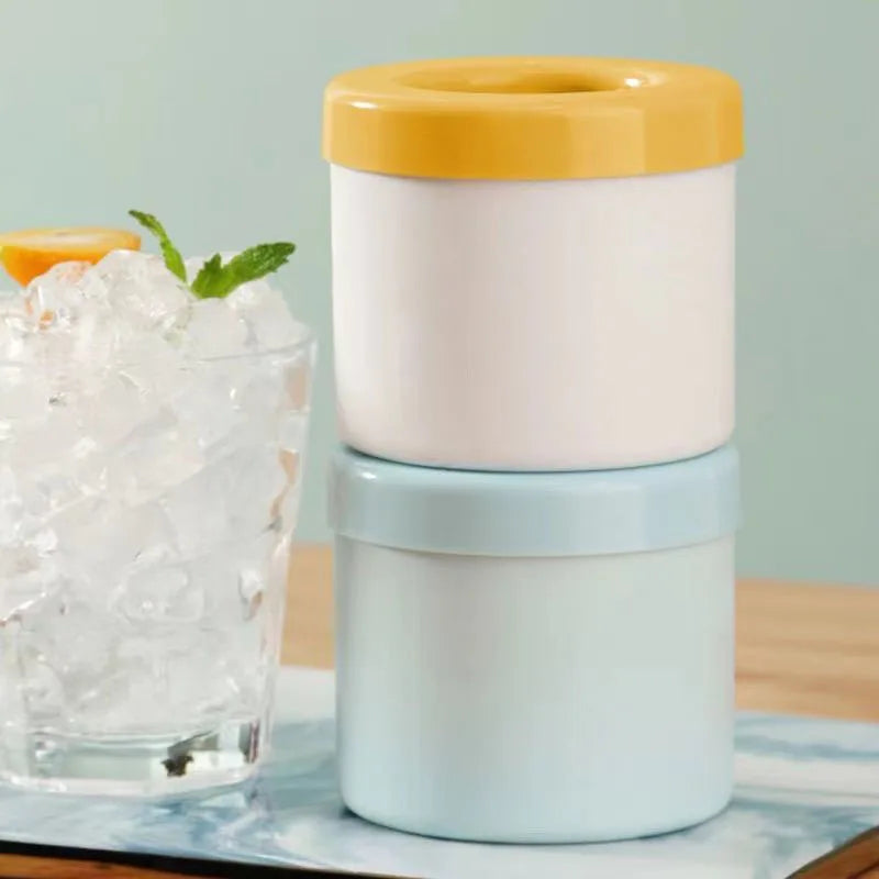 Rosin official™ Silicone Round Ice Bucket & Cube Maker