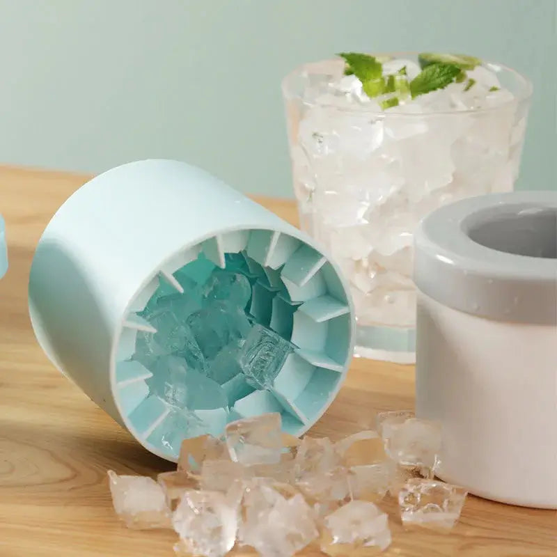 Rosin official™ Silicone Round Ice Bucket & Cube Maker