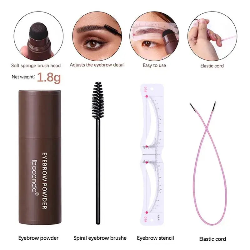 Rosin official™ Eyebrow Stamp Stencil Kit | Waterproof Hairline Contour
