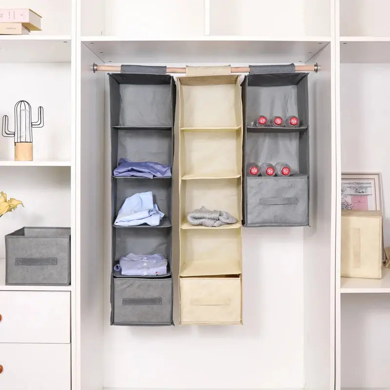 Rosin Official™ Linen Hanging Wardrobe Organizer